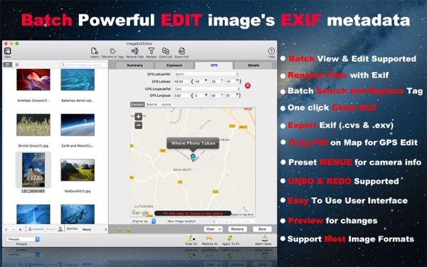 Image Exif Editor - Get the best and easiest Exif
