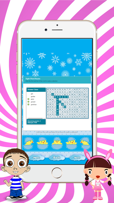 Screenshot 1 of So Simple 100 Spelling Words for Smart First Grade App