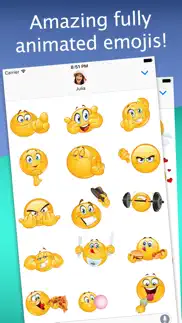 animated stickers for imessage iphone screenshot 1