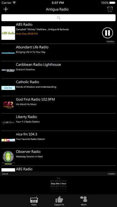 Antiguan Radio iPhone screenshot 3 - Entertainment app