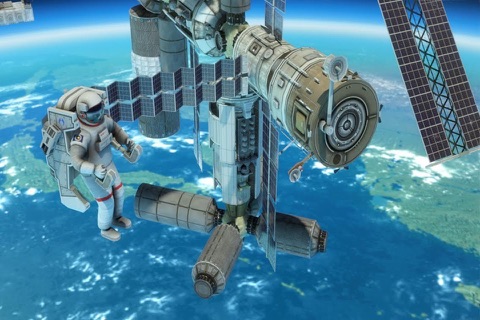 3D Space Walk Simulator PRO : Full Space-Ship Flight Simulation Version screenshot 2