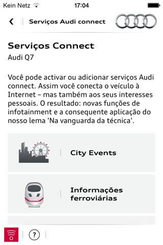 myAudi mobile screenshot 2