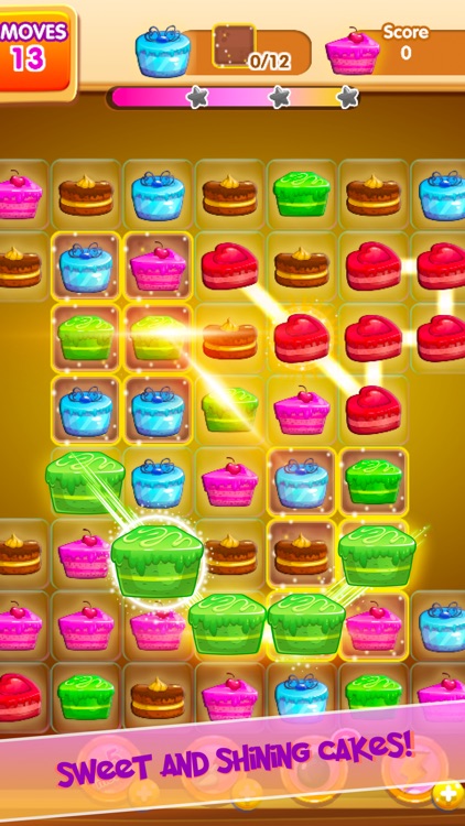 Cake Break Swap - Maker Mania Crazy Puzzle