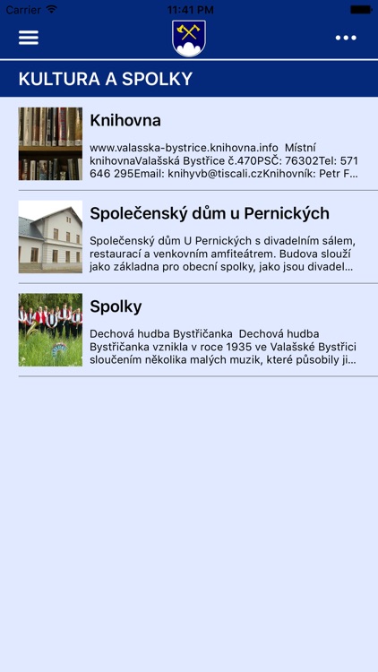 Obec Valašská Bystřice screenshot-4