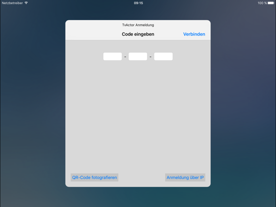 TvActor iPad screenshot
