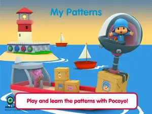 Pocoyo Playset - Patterns screenshot #1 for iPad