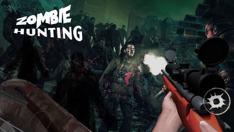 Zombie Hunting - 3D Horror Sniper Hunter FPS Shoot screenshot 2