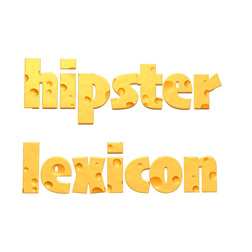 Hipster Lexicon iOS App