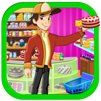 Супермаркет Мальчик партия покупки - Сумасшедший рынка подарков и продуктовый магазин игра