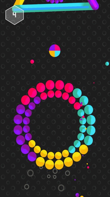 Color Jumper - Change, rotate & Swap a colorful splash circle wheel