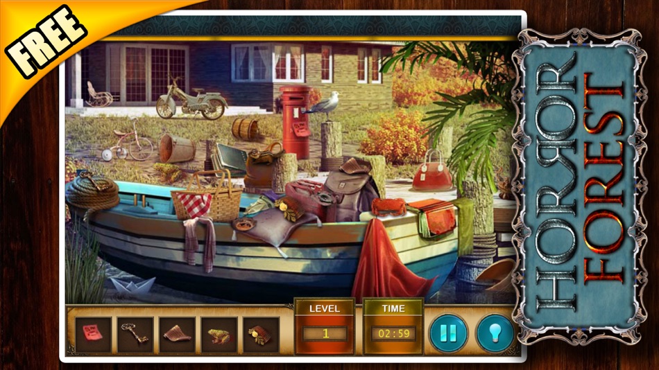 #1. Horror Forest Free Search Find hidden Objects Game (iOS) By: Ajaysinh Jadeja