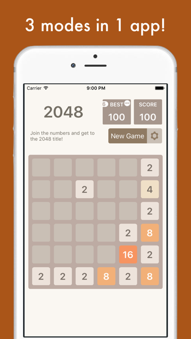 How to cancel & delete 2048 Multi - 8x8, 6x6, 4x4 tiles in one app! from iphone & ipad 4
