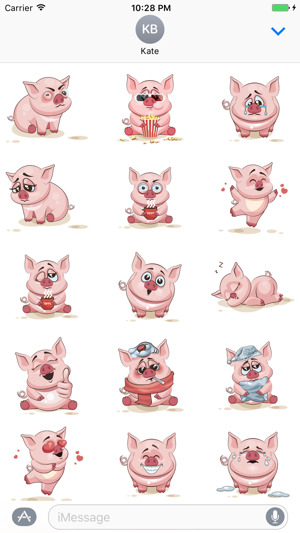 Sticker me: Funny Pig(圖2)-速報App