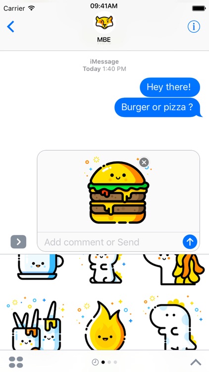 MBE Stickers