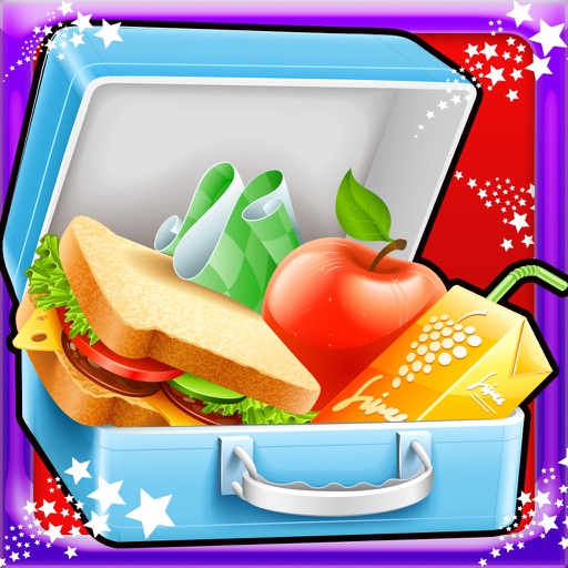 School Lunch Box Sandwich Maker Kids Cooking Game icon