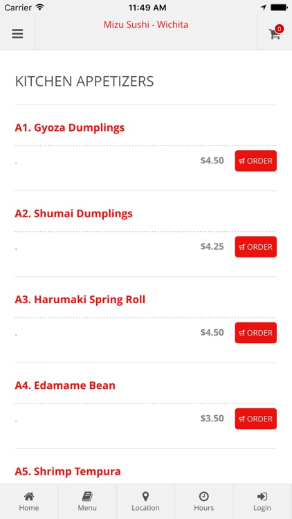 Mizu Sushi - Wichita Online Ordering