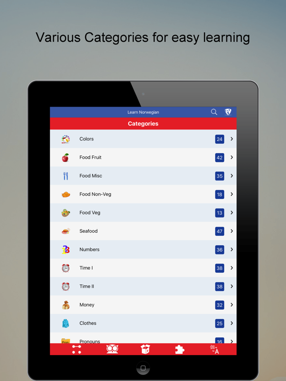 Screenshot #4 pour Learn Norwegian Guide