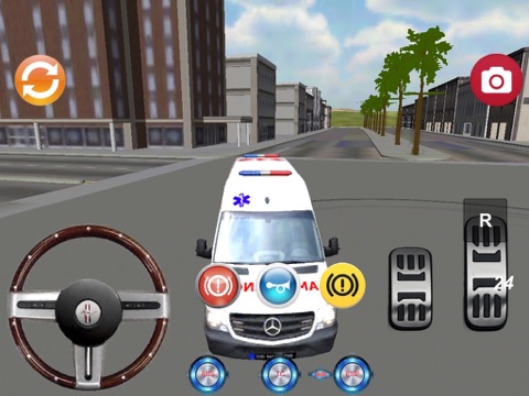 Screenshot #5 pour Ambulance jeu de conduite