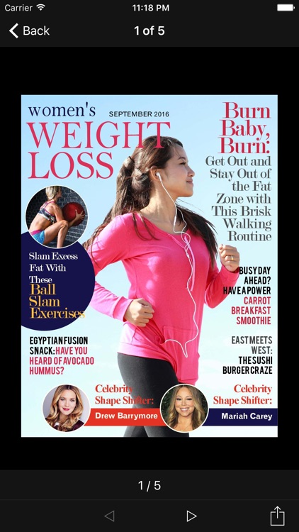 Women’s Weight Loss Magazine