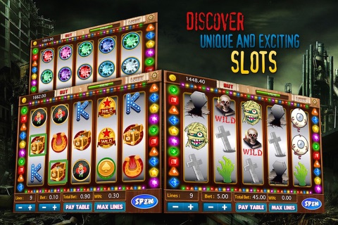 All in Hit the Scary Zombie & Magic Casino slot screenshot 3