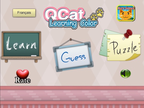 Screenshot #4 pour QCat - bambin apprendre couleur (gratuit)