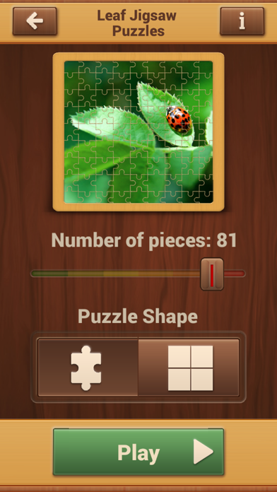 Screenshot #2 pour Feuilles Jeux De Puzzle Réels - Casse-tête Logique