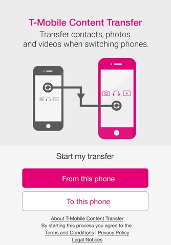 T-Mobile Content Transfer screenshot 2