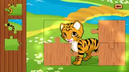 Game screenshot Baby Games & Animal jigsaw cat puzzles for toddler mod apk