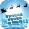 Icon Winter Keyboard Theme – Frozen Skins, Emoji & Font