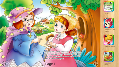 Screenshot #1 pour Thumbelina - Bedtime Fairy Tale iBigToy