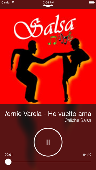 Salsa Music Spanish Songs Free & Bachata  Merengue iPhone screenshot 3 - Music app