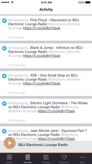 BDJ Electronic Lounge Radio(圖2)-速報App