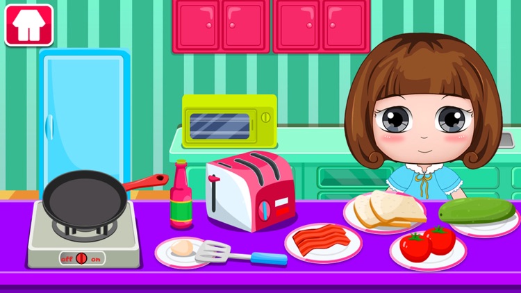 Belle prepare school days (happy box) girls game screenshot-0