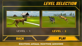 野生生物チーター攻撃シミュレータ3Dは - 、野生動物を追えこのサファリの冒険でそれらを狩りのおすすめ画像4