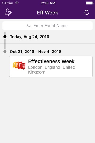 Effectiveness Week 2016 screenshot 2