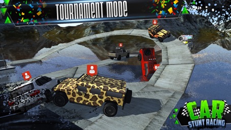 Screenshot of Car Stunt Racing