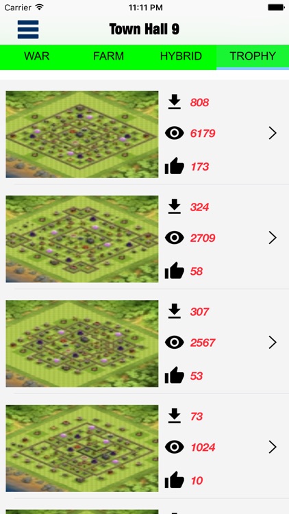 Top layouts for CoC screenshot-4