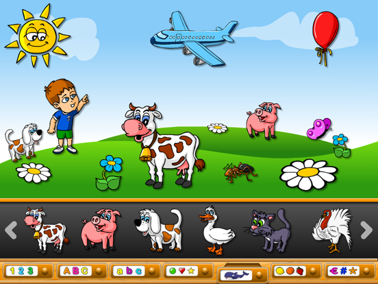 ABC Magnetic Land: Learn Alphabet,Shapes & Letters iPad screenshot