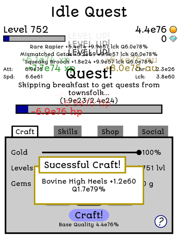 Screenshot #5 pour Idle Quest