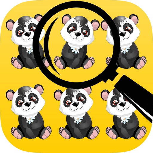 Animal Photo Hunt: spot the differences in this photo hunt puzzle of hidden object games icon