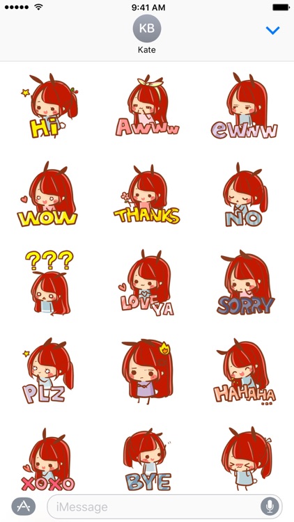 Nini Bunny Series One − NHH Stickers