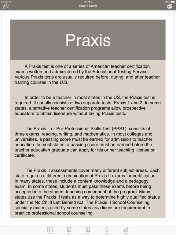 Screenshot #4 pour Praxis Math Tests