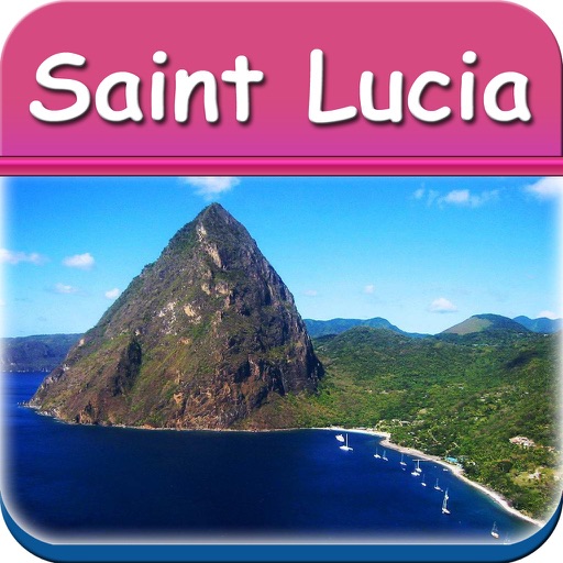 Saint Lucia Island Offline Travel Guide icon