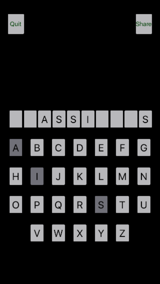 #3. Simple Easy Hangman (iOS) 由: Gergely Nagy