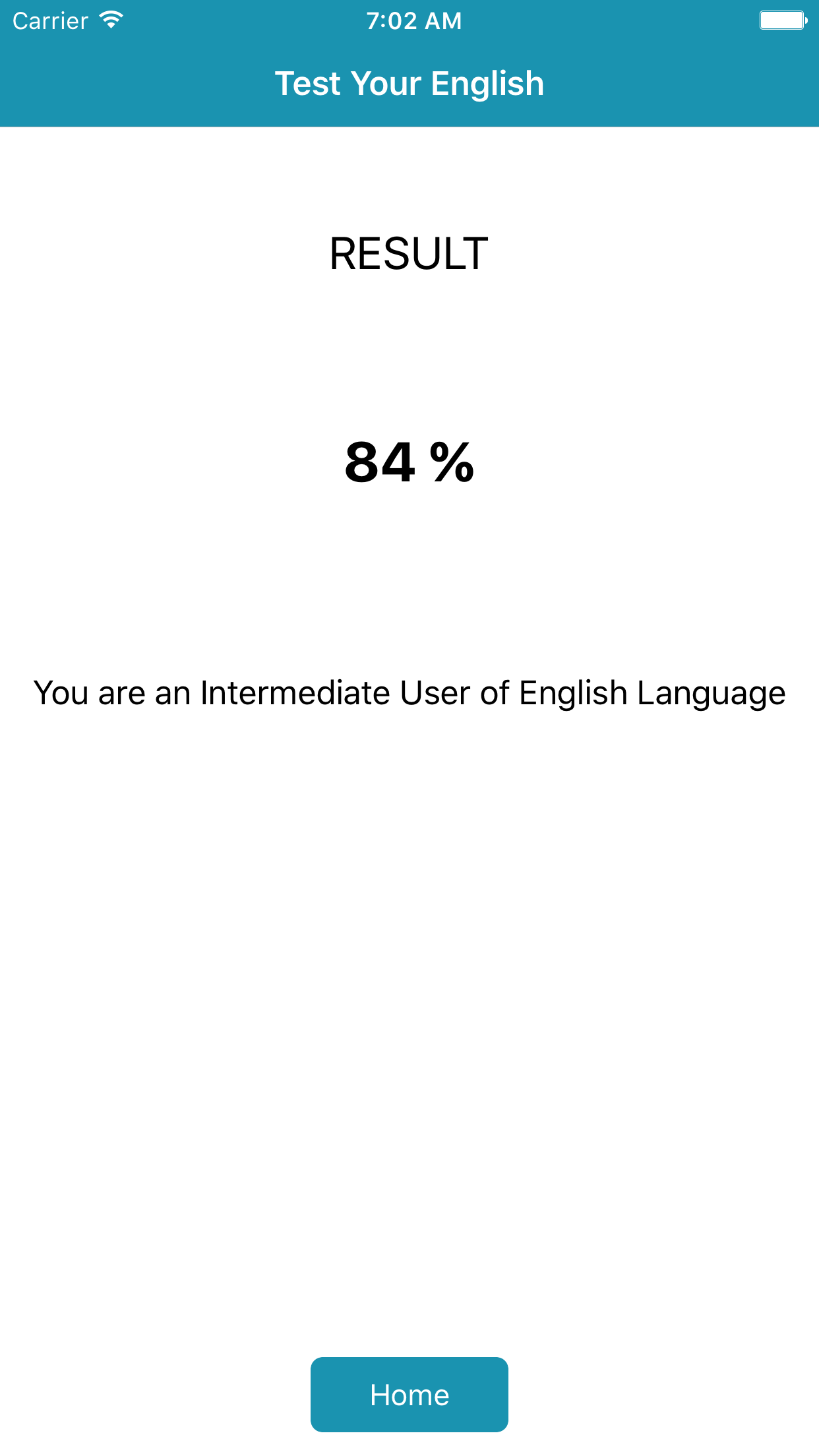 Test Your English.