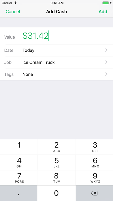 Screenshot #3 pour Cash – Income & Tip Tracking