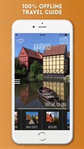 Aarhus Travel Guide with Offline City Street Map screenshot #1 for iPhone