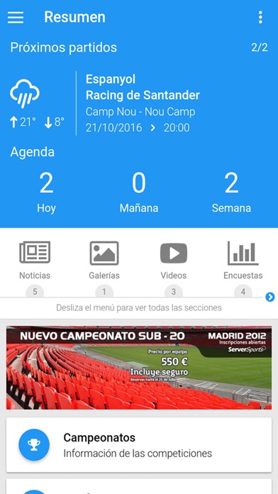 How to cancel & delete ServerSports Competitions from iphone & ipad 1