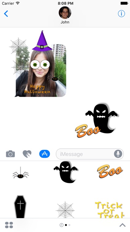 Super Booo! - Halloween Stickers Pack and Emoji