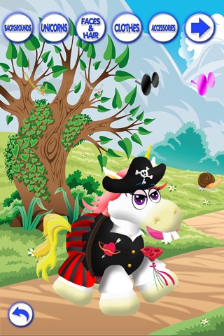 Unicorn Dress Up Virtual Fashion Makeover Maker screenshot 3